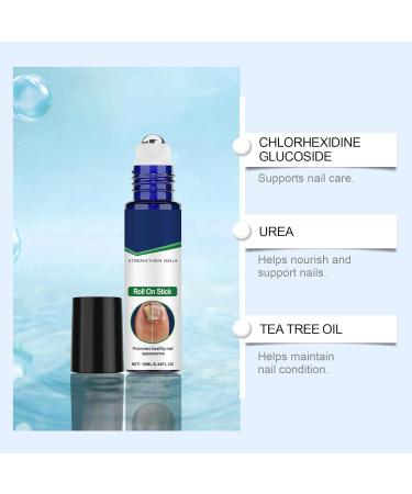 VKaoess Nail Care Roll On Stick Nail Strengthener for Damaged Nails Apply with Rollerball for Nail Care Prevents Skin and Supports Nail Health 2 Bottles - Buy Online on GoSupps.com