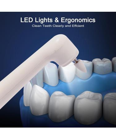 Electric Tooth Polisher & Whitening Kit | USB Rechargeable, Waterproof, Multifunctional Teeth Cleaning Tool - White - Buy Online on GoSupps.com