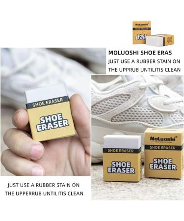 JOCXZI 1 x sneaker eraser white magic eraser sponge dirt eraser leather shoes eraser dirt eraser eraser sponge cleans thoroughly eraser sponge wonder sponge 13.7*11.7cm - Buy Online on GoSupps.com
