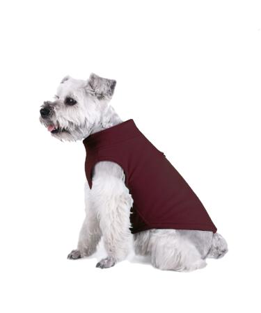 Yaodhaod dog vlies vest premium dog clothing for small dogs boy or girl - dog cat dog sweater dackel chihuahua French bulldog mops (m brown) m brown