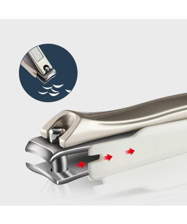 UNbit Nail Clipper Stainless Steel Anti-Splash Nail Scissors Nail Clippers Knife Beauty Manicure Tool Set(Size:L) - Buy Online on GoSupps.com