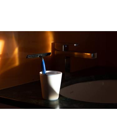 Razorba GOAT Wide Body Shaver for Men (6 Pack) - Skin Sensitive Disposable Razors for Manscaping - Wet or Dry Shaving - Easy to Use Man Groomer - Buy Online on GoSupps.com