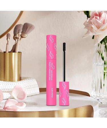  Mimoqk Volumizing Mascara Curling Mascara Waterproof Makeup Long Lasting Formula Lengthening Effect Black Shade Enhancing Natural Look for Women and Girls Daily Use - Buy Online on GoSupps.com