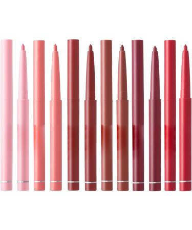  G n rique Makeup Lip Pencil - Set of 6 silky pencils smooth velvet outline fade-resistant pigment long-lasting application plumping details for dates events - Buy Online on GoSupps.com