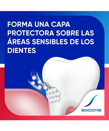  Sensodyne Sensodyne Sensitive Toothpaste & Gum Health Enhancement with Fluoride - Relieve Sensitive Teeth & Improves Gum Health - 4 Pack 75ml - Buy Online on GoSupps.com