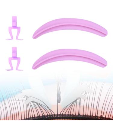 Shitafe Eyelash Separator for Extension | Women Makeup Silicone Eyelash Separator Tool Lash Extension Enhancer Pads for Eyelash Grafting for Working Traveling Purple - Buy Online on GoSupps.com