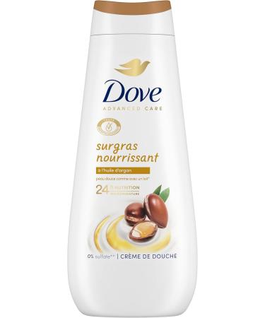 DOVE - Advanced Care Surgras Nourishing Shower Cream - Argan Oil - Dermatologically Tested - Soft Skin Feel for 24 Hours (Pac - Buy Online on GoSupps.com