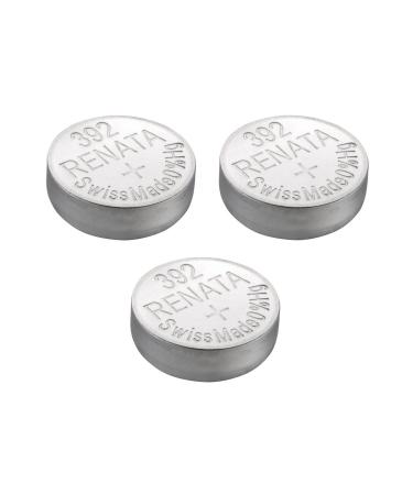 Renata Batteries 392 / SR41SW Watch Battery (3 Pack)