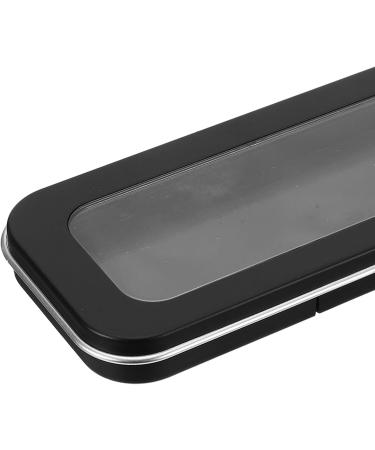 VICASKY Palette de Maquillage Vide Portable M Bo te Fards Paupi res Couvercle Transparent Finition Noire Mate Palette DIY pour Fards Paupi res Blush et Rouge L vres Rangement - Buy Online on GoSupps.com
