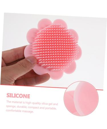 Silicone Shampoo Brush Set - Infant Shower & Hair Washing Brush for Babies | Scalp Massager & Bathing Washer - Buy Online on GoSupps.com