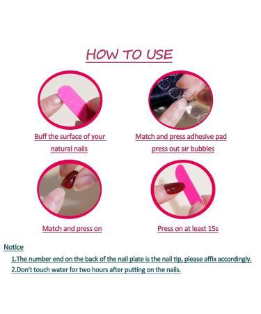 24 PCS Marble Press on Nails - Glossy Brown Glitter & Gold River Design | Sparkly Acrylic Medium Almond Fake Nails for Women & Girls - Buy Online on GoSupps.com