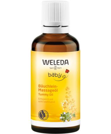 Weleda Baby Tummy Oil (50ml) | Soothing and Calming Formula for Infant's Digestive Comfort - Buy Online on GoSupps.com