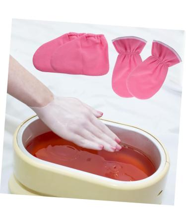 4 Pi ces Et Pantoufles Paraffine R utilisables Pour Soins Main Et Pied Confortables Hydratants Chaleur Spa - Buy Online on GoSupps.com