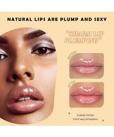 Natural Lip Plumper Serum for Hydration & Fuller Lips - Lip Enhancer Gloss 5ml - Buy Online on GoSupps.com