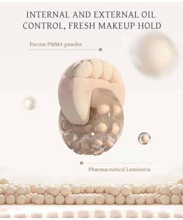 Funny Elves Two-in-One Liquid Powder Foundation Makeup - Clear Ivory White 25ml - Buy Online on GoSupps.com