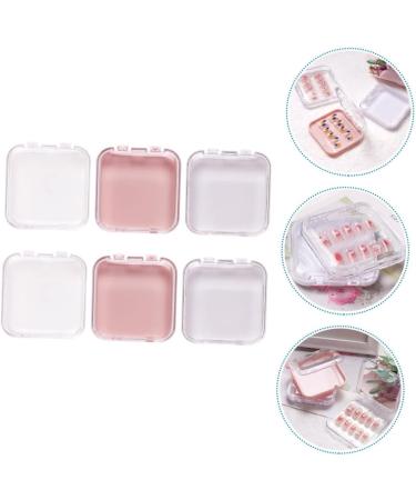 FOMIYES 12 Pcs Armor Storage Box Press on Nail Packaging Press on Nail Container Nail Storage Nail Tape Nail Holder Lash Accessories Nail Organizer Nail Accessory Abs Modeling Jewelry Box - Buy Online on GoSupps.com