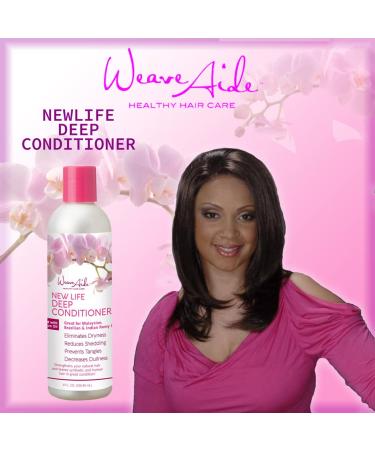 Weave Aide New Life Deep Conditioner 8oz - Nourishing Hair Care for All Types | International Shipping Available - Buy Online on GoSupps.com