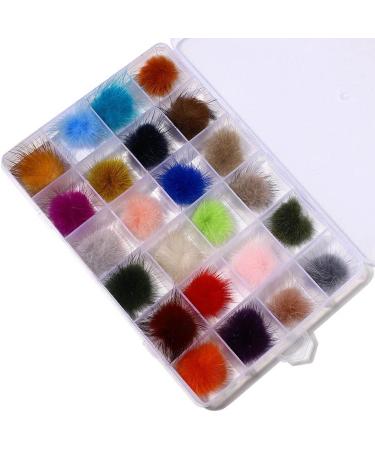 Nail Pom Ball 3D Detachable Nail Poms Charm Faux With Removable Base For Nail Art Design Nail Tip Decor Acrylic Nail Art Accessories Kit - Buy Online on GoSupps.com