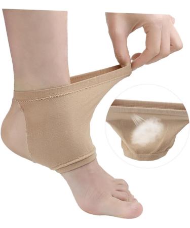 minkissy 1 Pair Breathable Socks Silicone Socks Sleeve Protectors Heel Sleeves Heel Protectors for High Heel Shoes Heel Covers for High Heel Shoes Heel Shock Gel Heel Socks Socks - Buy Online on GoSupps.com