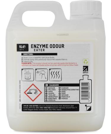 ValetPRO Enzyme Odour Eater - Combats bad odours by eliminating the root of the problem - 1L 1 Litre - Buy Online on GoSupps.com