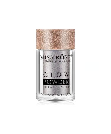 SPESHION Monochrome Glitter Pink Pearl Eye Shadow Waterproof Glitter Lazy Eye Shadow Powder Makeup Eye Shadow (04)