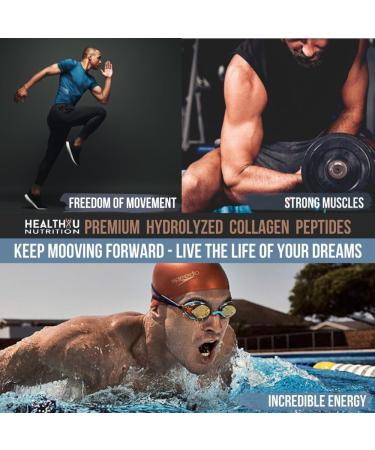 Premium Multi Collagen Peptides Pills - Hydrolyzed Collagen Capsules for Men and Women Types 1 2 3 5 10 - Collagen Supplements for Men - Colageno Hidrolizado Pastillas para Hombre Mujer 90 caps - Buy Online on GoSupps.com