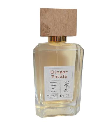 Tru Fragrance Ginger Petals Eau De Parfum 3.4 fL Oz Lily Amber Unboxed