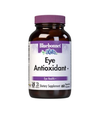 BlueBonnet Eye Antioxidant with Zeaxanthin Formula Vegetarian Capsules 60 Count