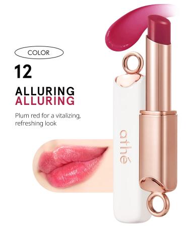 ATH Authentic Tinted Lip Balm - 12 Alluring Shades Lightweight & Plumping Vegan Moisturizing Cruelty-Free Petrolatum-Free | Shop Now - Buy Online on GoSupps.com