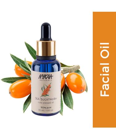 Nykaa Naturals Sea Buckthorn Oil for Women - 100% Pure Cold Pressed - 1 oz | International Shipping Available - Buy Online on GoSupps.com