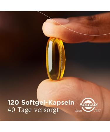 Solgar Omega 3-6-9 | Balanced Omega Fatty Acids | 120 Softgel Capsules | International Shipping Available - Buy Online on GoSupps.com