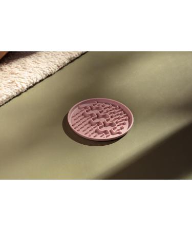 Bonameco Slip Mat for Dogs & Cats - Lick Mat for Healthy Digestion Anti-Slip & Easy to Clean - Mini Pink Slow Feeder - Buy Online on GoSupps.com