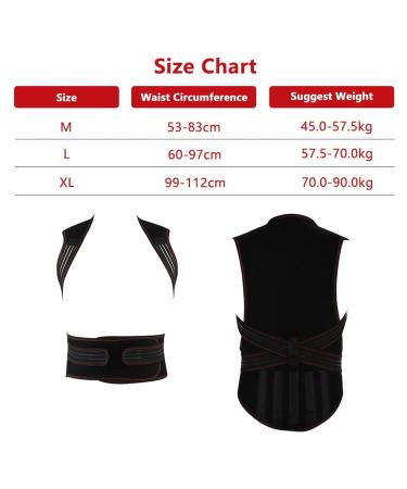 Back Brace Posture Corrector for Men & Women - Self Heating Magnetic Therapy Support Corset Vest for Upper & Lower Back Pain Relief (X-Large - Buy Online on GoSupps.com