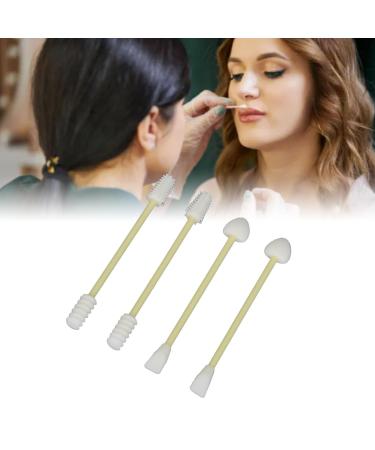 Silicone Cotton Swabs - 4pcs Double Tipped Reusable Makeup & Ear Buds | Eco-Friendly & Safe for Baby Beauty - Buy Online on GoSupps.com