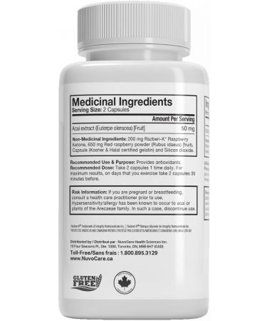 SlimCentials Raspberry Ketones Capsules 60 Count - Buy Online on GoSupps.com