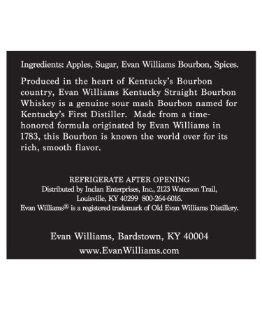 Evan Williams Apple Butter - Delicious and Smooth Spread - Buy Online on GoSupps.com