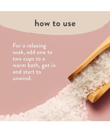 The Honest Company Me Moment Soaking Salts 2 lbs - Relaxing Bath Salts for Soothing Self-Care - Buy Online on GoSupps.com
