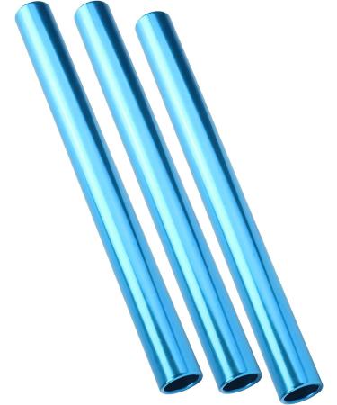 Keenso 3 Pcs Aluminum Alloy Relay Race Baton for Track and Field Sprint Match - Blue - Buy Online on GoSupps.com