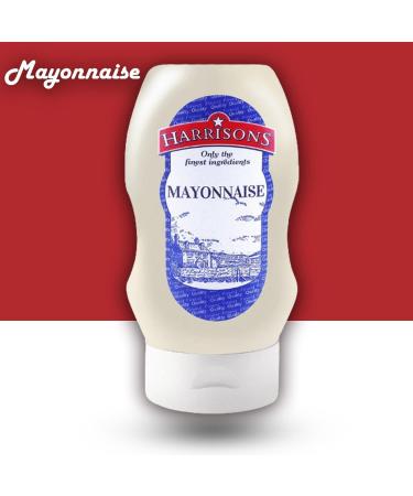 Harrisons Sauce Mayonnaise Mustard Squeezy Bottle Pick N Mix | Choose From 9 Flavours | Tomato Ketchup Barbecue Chilli Garlic-Herb Sour Cream Brown-Sauce - Pack of 2 X 300ml - Buy Online on GoSupps.com