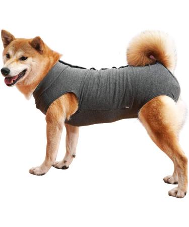 Heywean Dog Recovery Suit | Post-Surgery Wound Protection for Dogs | XXXL Gray Pet Recovery Shirt  - Buy Online on GoSupps.com