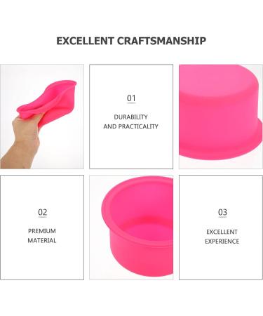 Exceart Silicone Bowl for Melting Wax - Removable Cup & Pebble Liner - 12x12cm Wax Warmer Heating Pot - Buy Online on GoSupps.com