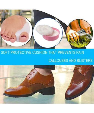 McVcoyh 8-Piece Toe Bale Cushions & Gel Sign Set | Pain Relief for Large Toe Joint | Toe Correction Spacers - Buy Online on GoSupps.com