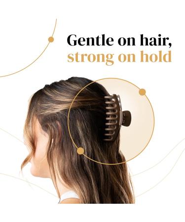 Large Claw Hair Clips Variety Pack for Women with Long Thick Hair - Hair Clamps and Banana Clips Included - Buy Online on GoSupps.com