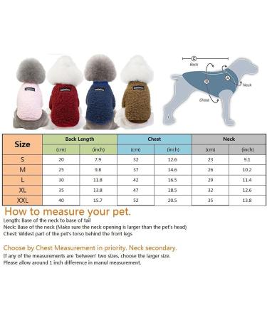 Shop Tineer Winter Coat for Small & Medium Dogs | Warm Fleece Jacket & Vest in XL Brown - Perfect for Outdoors - Buy Online on GoSupps.com