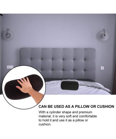 IMIKEYA 2pcs Foam Toy Gasket Stuffed Support Black Pillow Pillows Bolster Cylinder Comfortable - Buy Online on GoSupps.com