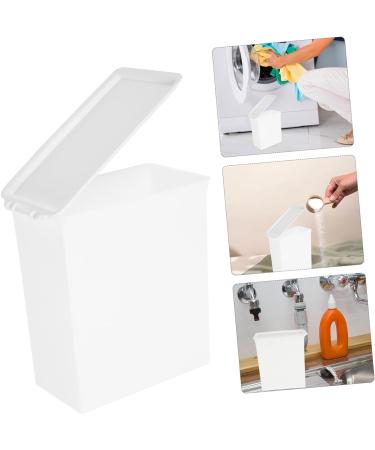 Alipis Box Sheet Laundry Detergent Storage Box Drawer Laundry Detergent Container Condensate Beads Bucket Sundries Storage Bucket Plastic Washing Machine Organize The Boxes White 14.6X14X8CM White - Buy Online on GoSupps.com