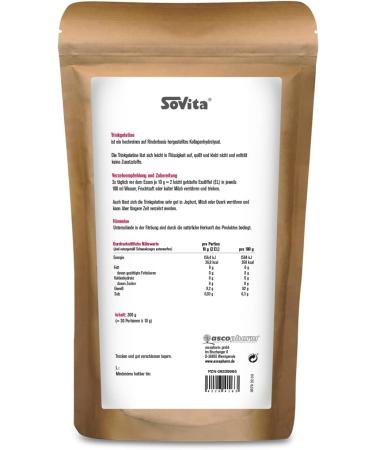 sovita 2 Pack Gelatin - Muscle and Bone Support - High Purity Collagen - Buy Online on GoSupps.com