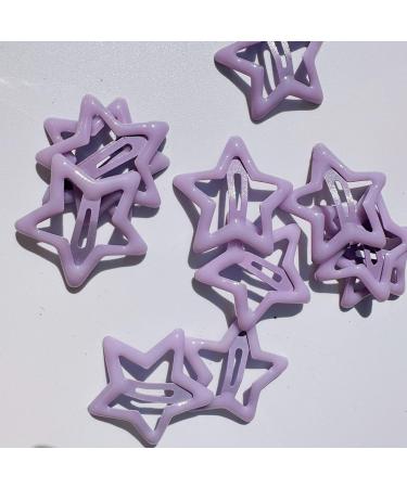 xbiez 10xCute Star Snap Hair Clip Set Lovely Hairpins Combination Hairpins for All Hair Headpieces Bangs Hair Pins Y2K Girls Diamond blue - Buy Online on GoSupps.com