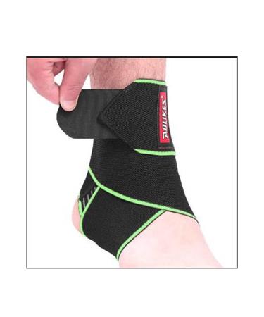 Ankle Brace for Running Basketball Heel Pain Relief Breathable Fractured Foot Shoe Lace Up Adjustable Plantar Fasciitis Support for Women & Men (Color : Green)
