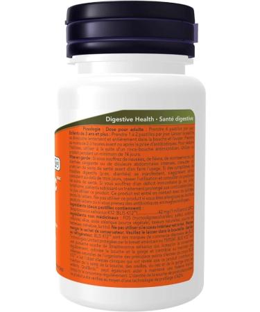 NOW Supplements OralBiotic Probiotic Lozenges 60 Count - Buy Online on GoSupps.com